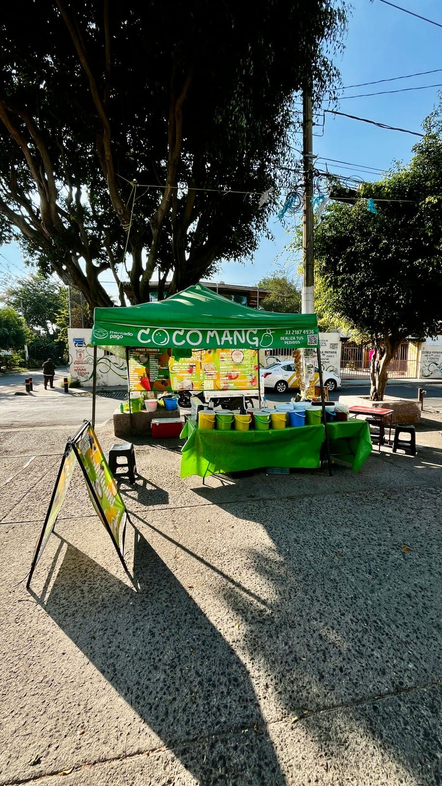 Puesto de Coco Mango en El Vigía, Zapopan